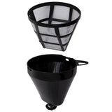 Adler AD 4383 Filterkaffeemaschine 1,5 L Schwarz mit Warmhaltefunktion und Nylonfilter