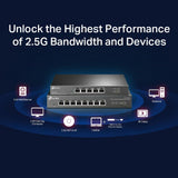 TP-Link TL-SG108-M2 8 Port 2.5G Switch Multi Gigabit Desktop lüfterlos