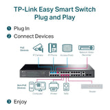 TP-Link TL-SG1428PE 28-Port Gigabit Easy Smart Switch mit 24-Port PoE+