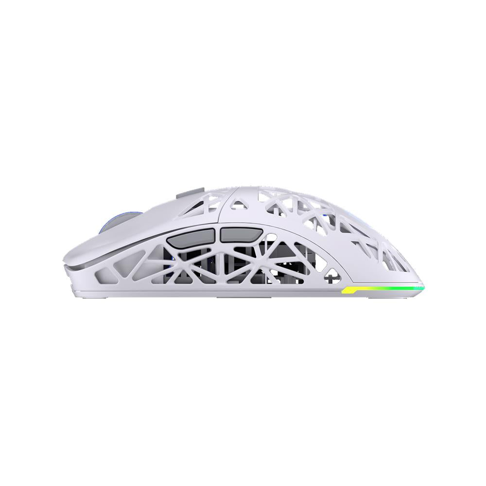 ENDORFY LIV Plus Wireless, Leichte kabellose Gaming-Maus inkl. Ladestation, Weiß | EY6A017