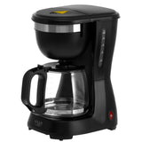 Adler AD 4381 Filterkaffeemaschine mit Glaskanne, 0,6 L, 600 W, Schwarz