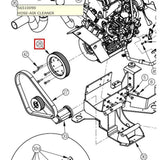 Nilfisk Original 56509443 Sheave-3V x 8.00 Riemenscheibe