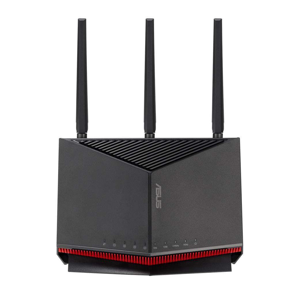 ASUS RT BE86U WiFi 7 BE6800 Dual Band Router mit 10G Port AiMesh und VPN
