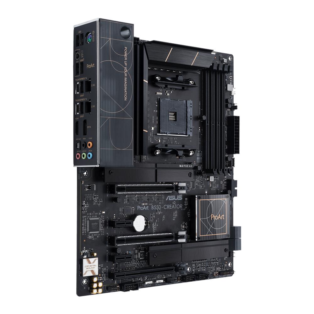 ASUS PROART B550-CREATOR Mainboard Sockel AM4 (ATX, PCIe 4.0, dual Thunderbolt 4 Typ-C)