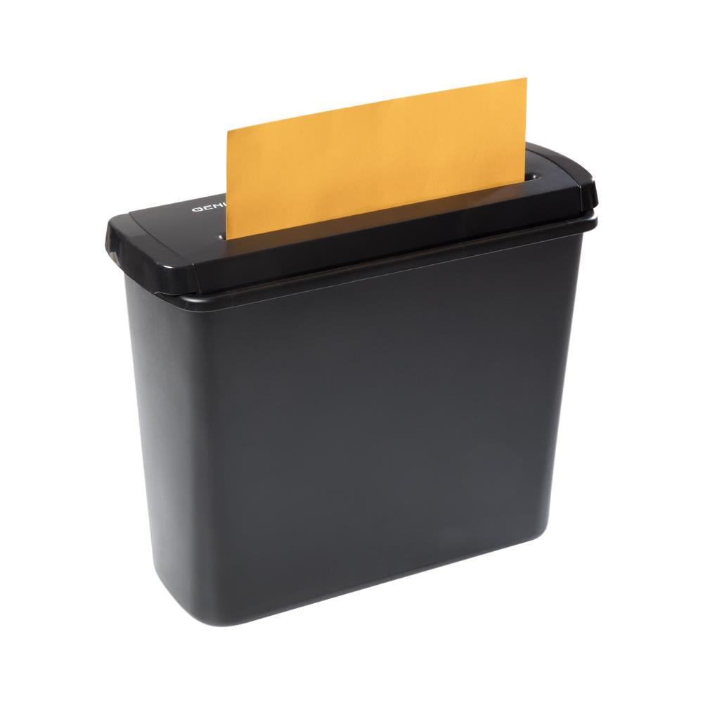 GENIE A4 Aktenvernichter 106 S 6 Blatt Streifenschnitt, 7l Papierkorb, Schwarz