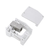 LogiLink Hutschienenadapter mit Cat.6A Inline-Kupplung RJ45 B/B, geschirmt