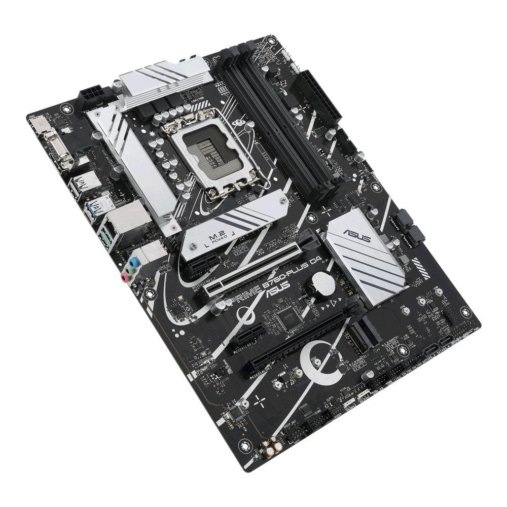 ASUS PRIME B760-PLUS D4 Gaming Mainboard Sockel Intel LGA 1700 ATX DDR4 PCIe 5.0 PCIe 4.0 M.2