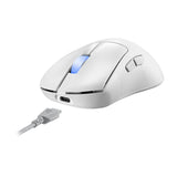 ASUS ROG Keris II Ace Wireless AimPoint White Gaming Maus, 42.000 dpi, USB, Bluetooth, 2,4-GHz-HF