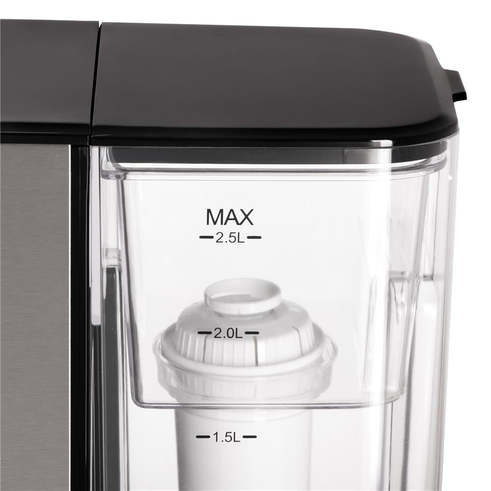 Adler AD 1356 Heißwasserspender Schwarz 2,5L 2600W Touch LCD Wasserfilter