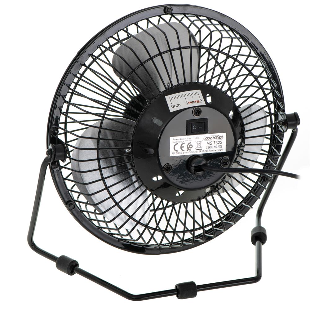 Mesko MS 7322 USB Ventilator 15 cm, Tischventilator