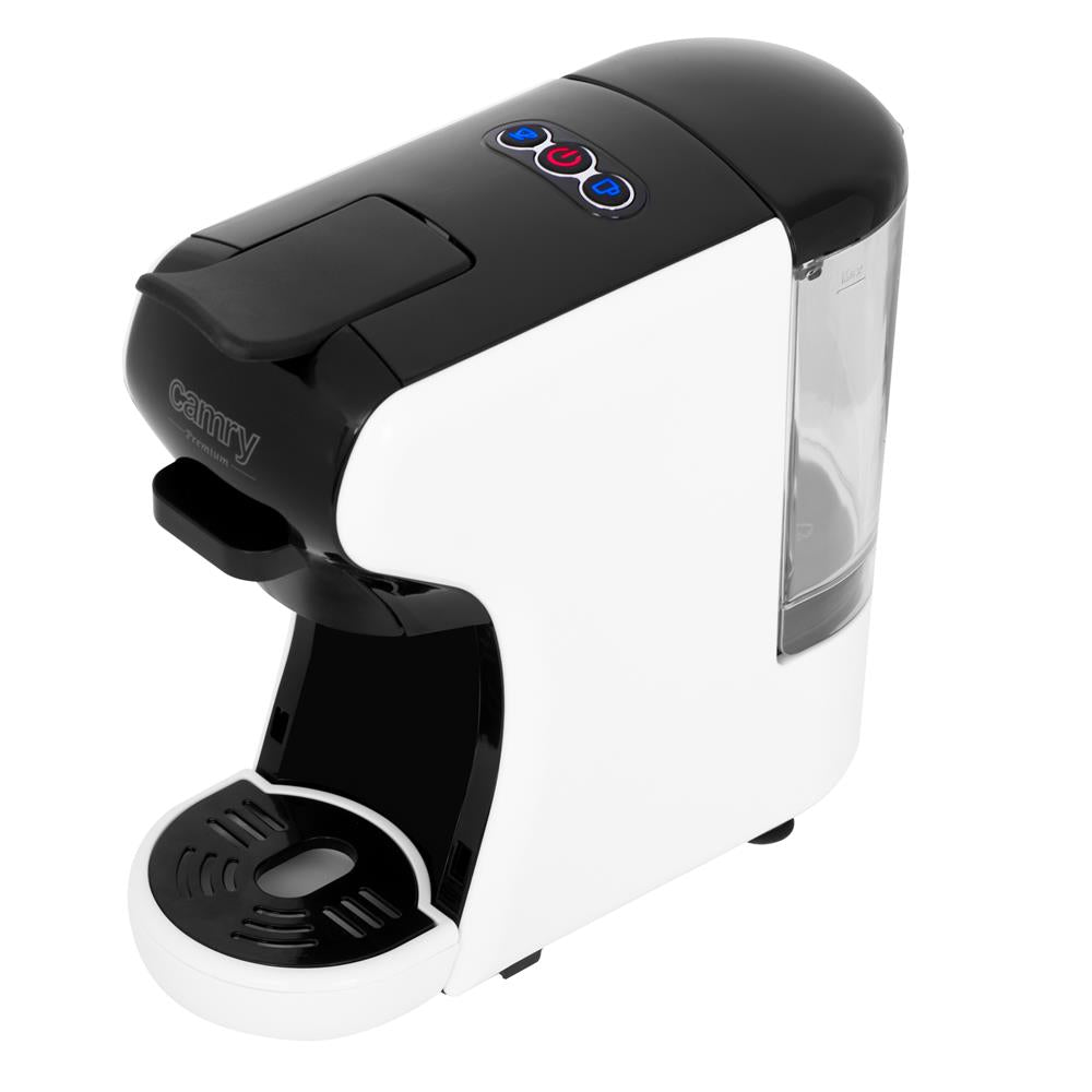 Camry CR 4414 Multi-Kapsel-Espressomaschine Weiß Kaffeemaschine Kapselmaschine
