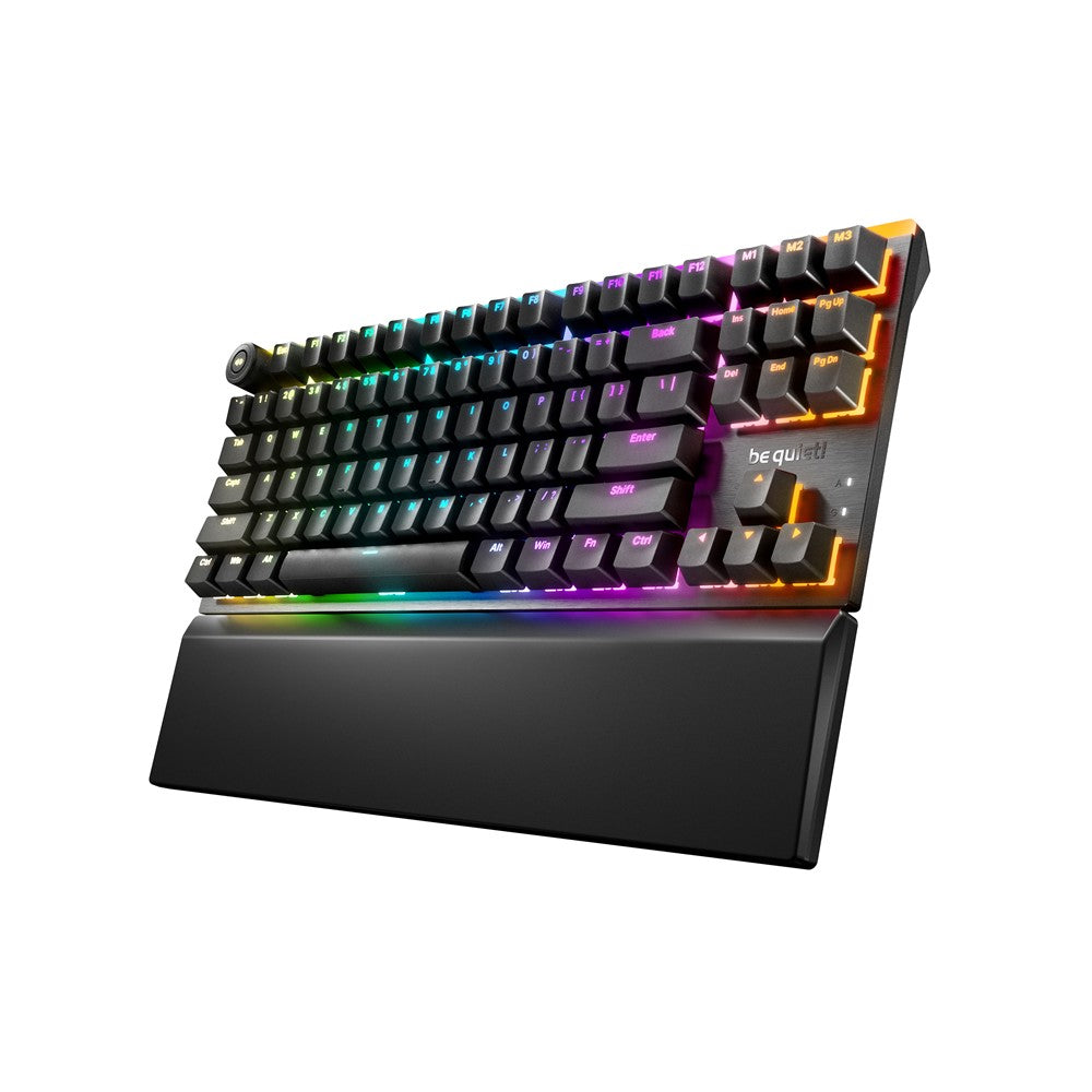 be quiet! Light Mount TKL Silent Linear US ISO Gaming-PC-Tastatur
