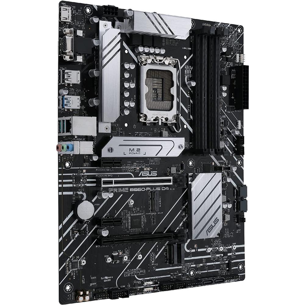 ASUS PRIME B660-PLUS D4 Gaming Mainboard Sockel Intel LGA 1700 ATX DDR4 PCIe 4.0 M.2 Aura Sync