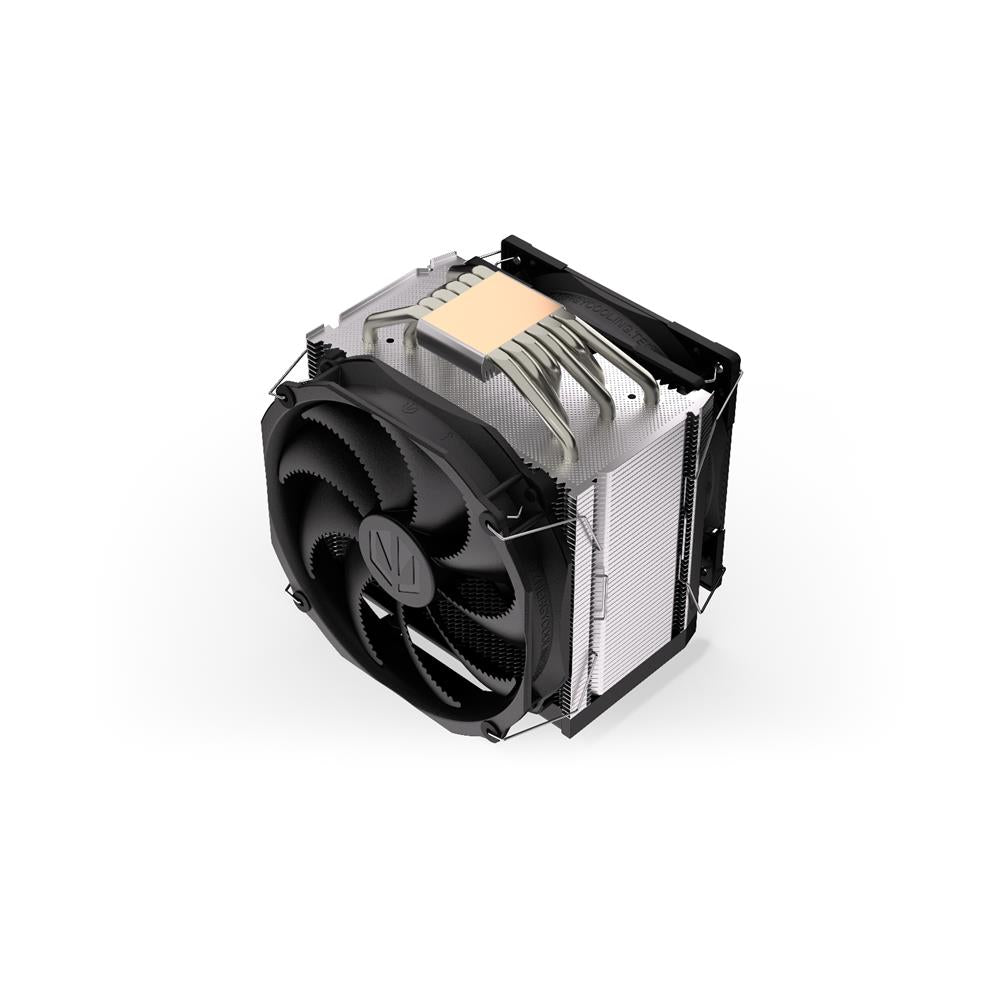 ENDORFY Fortis 5 Dual Fan EY3A009, CPU-Kühler, Schwarz, Wärmeleitpaste inklusive