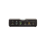 LogiLink USB 2.0 Sound Box Dolby 7.1 8-Kanal Externer Soundprozessor High Computer End Soundkarte mit Kopfhörer Anschluss schwarz