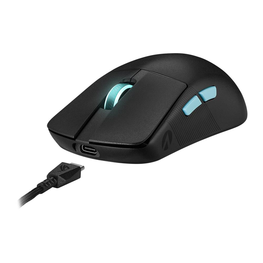 ASUS ROG Harpe Ace Aim Lab Edition RGB Gaming Maus (kabellos, 2,4 GHz, Bluetooth, USB, 36.000 dpi)