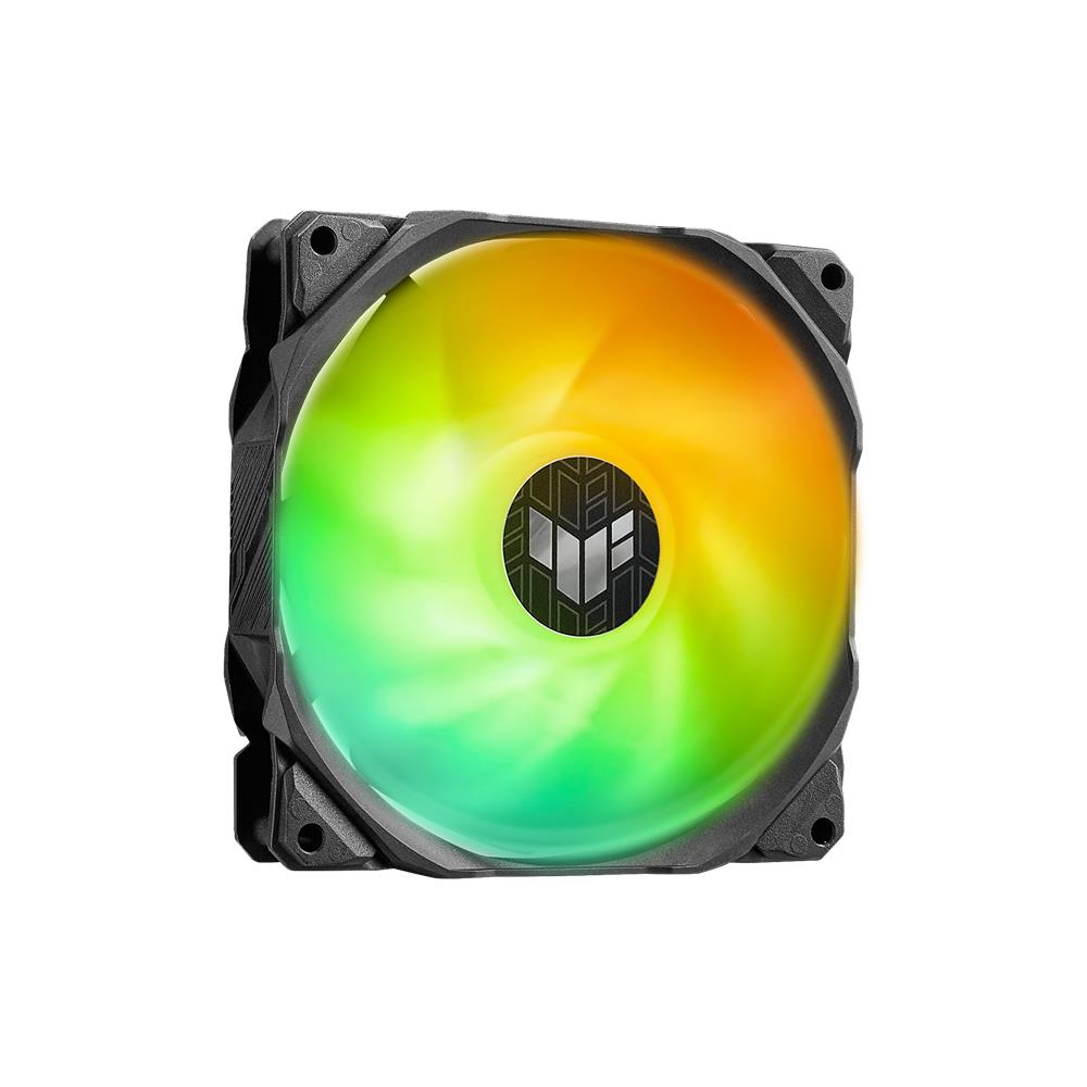 ASUS TUF Gaming LC II 240 ARGB All-in-One-Flüssig-CPU-Kühler (Aura Sync Beleuchtung, 2x TUF Gaming 120mm ARGB-Radiatorlüfter, schwarz)