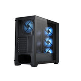 Silentware Flow 110 Black – A-RGB Midi Tower mit Meshfront, Glas-Seitenfenster & 4 Lüftern