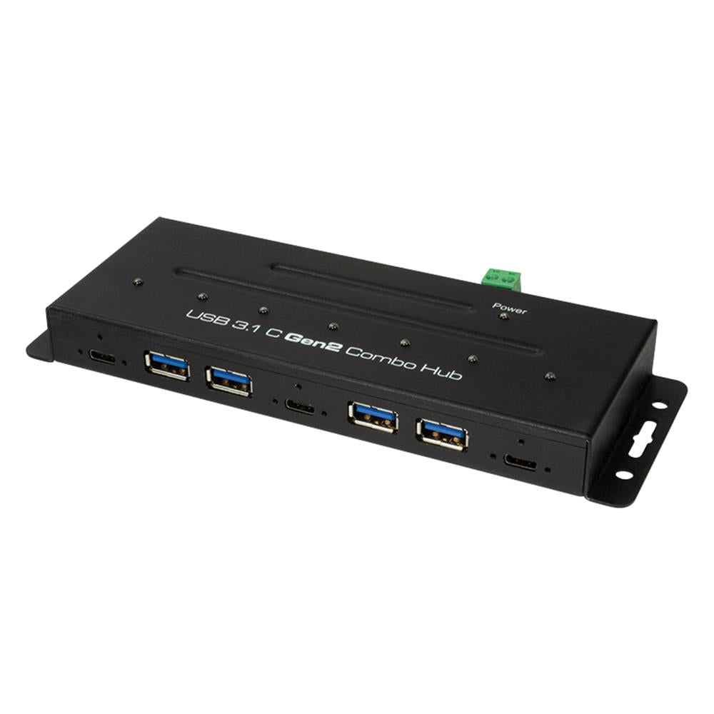 LogiLink USB-C 3.2 Gen 2, 7-Port Combo Hub, Industrieausführung