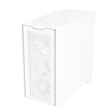ASUS A21 PLUS TG ARGB White microATX PC Gehäuse mit Mesh Front und 4 ARGB Lüftern