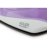 Adler Bügeleisen AD 5019 Dampfbügeleisen lila 1600W Antihaftbeschichtung, Temperatur einstellbar