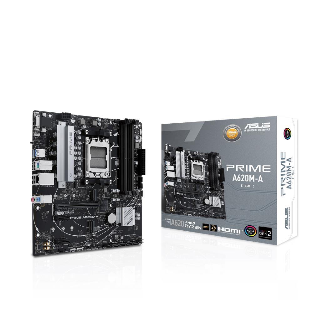 ASUS PRIME A620M-A-CSM Mainboard AM5 mATX DDR5 PCIe 4.0 USB 3.2
