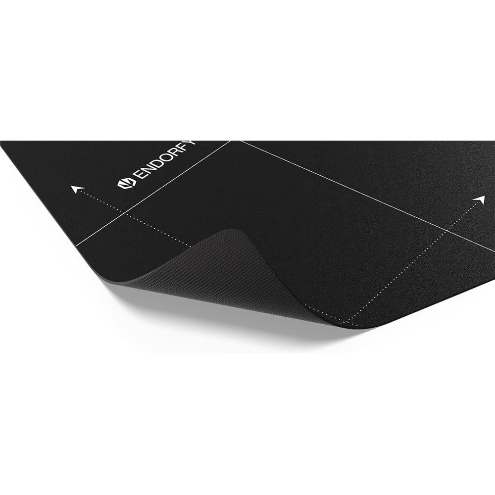 ENDORFY Floor Pad, Bodenschutzmatte, 120 x 90 cm, rechteckige Bodenmatte, rutschfeste Stuhlunterlage
