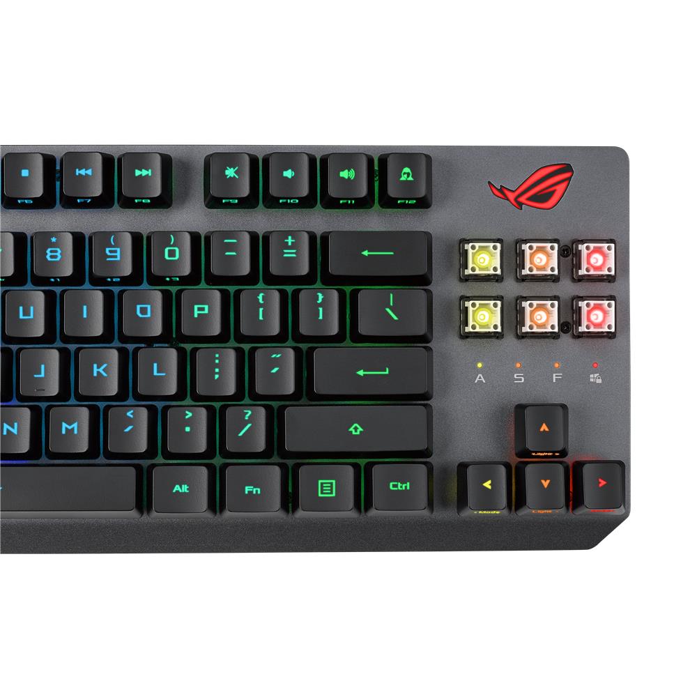 ASUS ROG Strix Scope RX TKL Wireless Deluxe RGB Gaming Tastatur Deutsches Layout mechanische Switches