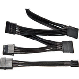 be quiet! Power Cable CM-61050 PSU > 3x SATA + 1x HDD/FDD Multipower Stromkabel Netzteil schwarz