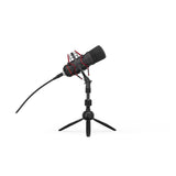 ENDORFY Solum T USB Mikrofon Schwarz mit Anti Shock Montage und Stativ