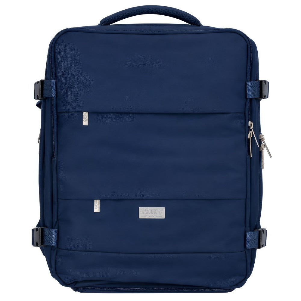 Camry CR 6880nb Reiserucksack 24 Liter, Handgepäck-Rucksack mit Laptopfach bis 17 Zoll, Nassfach, Schuhfach, RFID-Schutz und USB-Anschluss