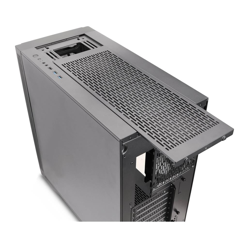 Silentware Air 1000 Black – ATX Midi Tower mit Mesh-Front, Glas-Seitenfenster & 4 A-RGB Lüftern