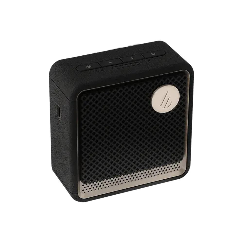 Edifier ES20 Bluetooth Lautsprecher, Schwarz - RGB-Ambientebeleuchtung, bis zu 15h Akku, wasserdicht IP67