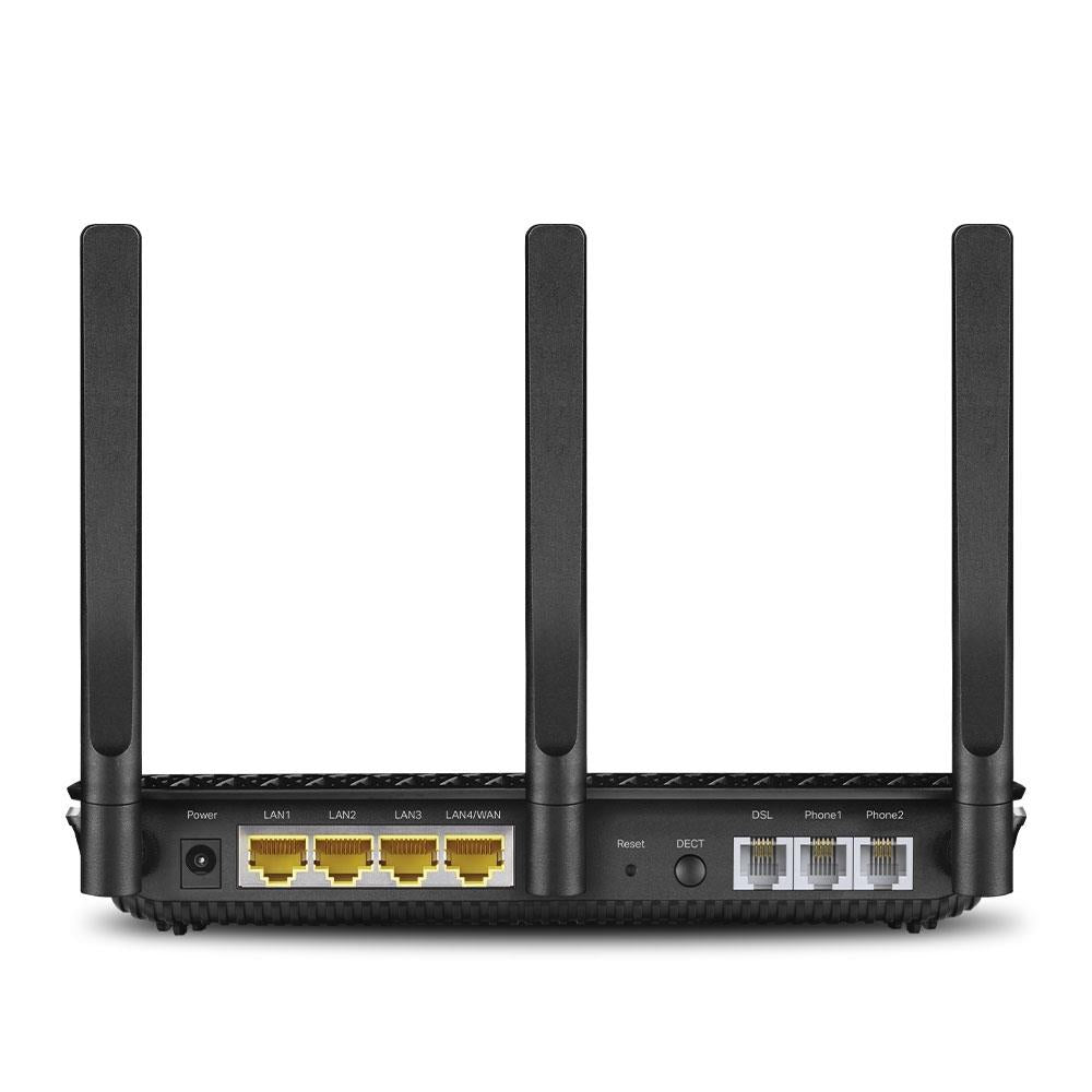 TP-Link Archer VR2100v AC2100 WLAN MU-MIMO-VDSL/ADSL-Telefonie-Modem-Router