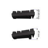 ENDORFY Thock Compact Wireless Tastatur NO Layout Kailh Red Schwarz Bluetooth
