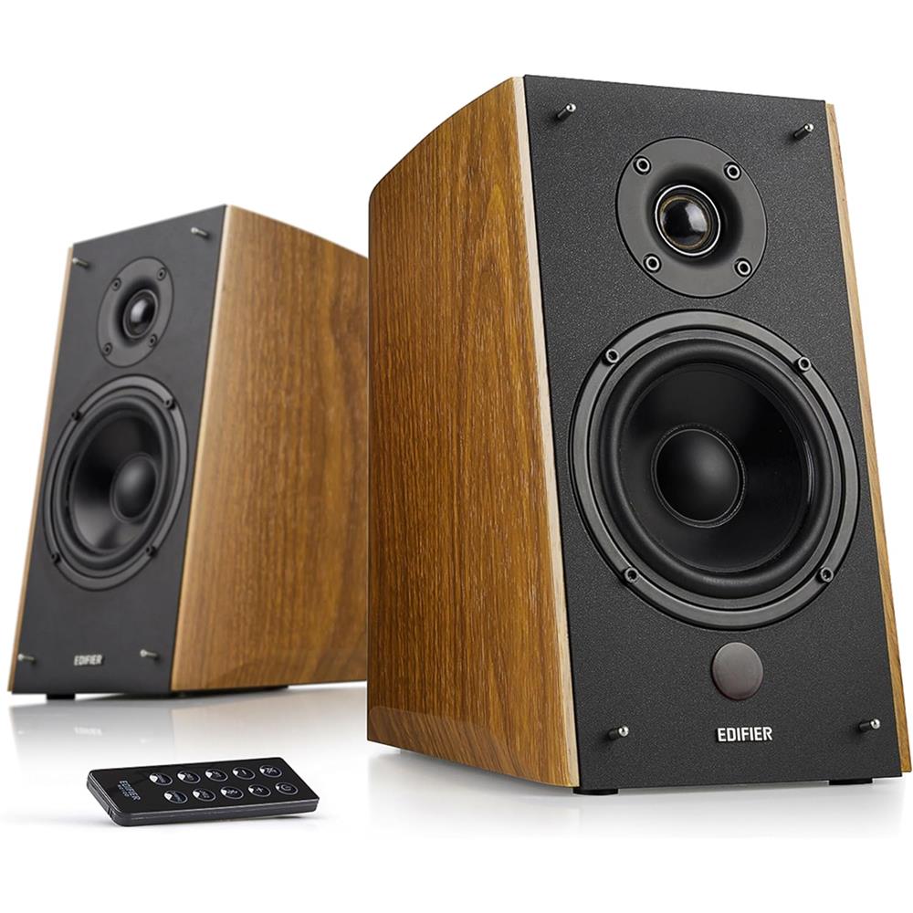 Edifier R2000DB – 2.0 Bluetooth Lautsprecher, 120W RMS, Optical, Warm Oak