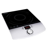 Camry CR 6515 Induktionskochplatte 2000 Watt tragbar Schwarz Silber