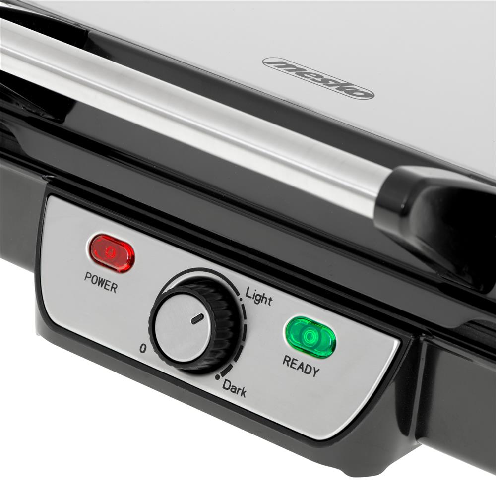 Mesko MS 3050 Kontaktgrill, Elektrogrill, Tischgrill, 2500 Watt, Antihaftbeschichtet