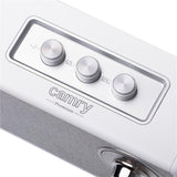 Camry CR 1902 FM Radio mit Bluetooth tragbares Küchenradio USB AUX weiß