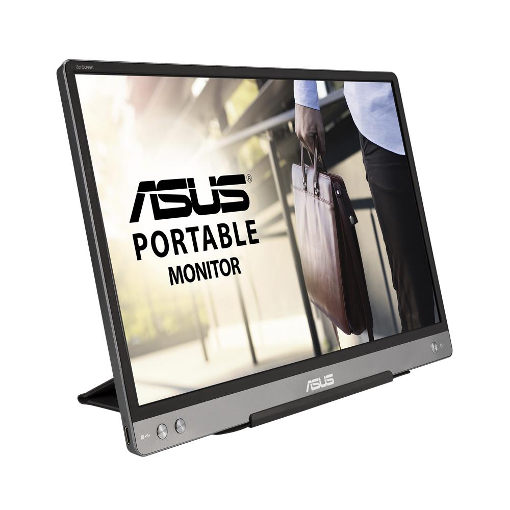 ASUS ZenScreen MB14AC 35,56cm 14 Zoll Tragbarer Monitor USB Typ-C IPS Full HD silber