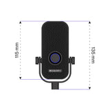 ENDORFY Solum Voice, Gaming Mikrofon, Beleuchtet, USB-C, Verstellbarer Arm, direct monitoring (Klinke)