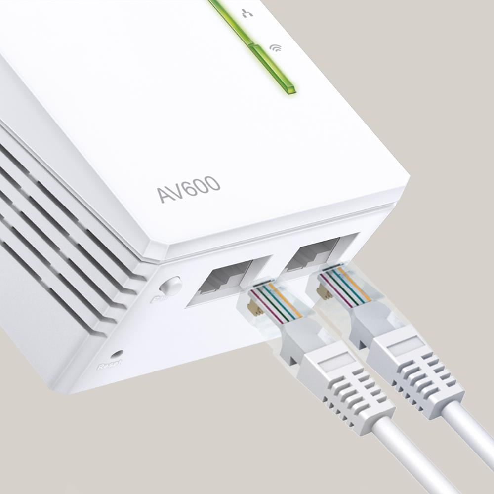 TP-Link TL-WPA4220T KIT – AV600 Powerline-WLAN-Erweiterung (3er-Set)