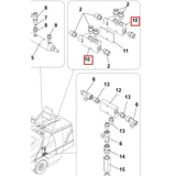 Nilfisk Original 33023300 Rückschlagventil 1/4 Einzelpilotventil Ersatzteil