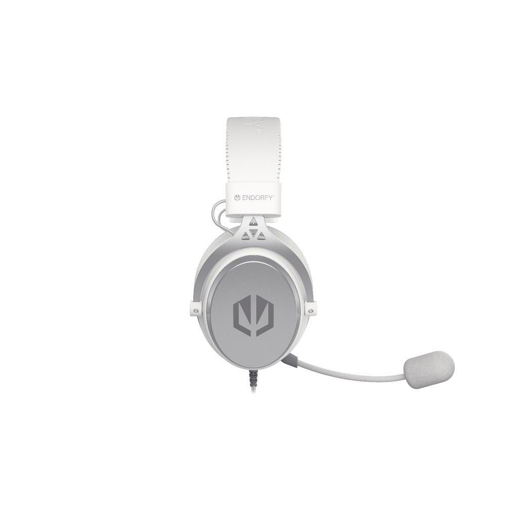 ENDORFY VIRO OWH EY1A004, Weiß, Gaming Headset, Kopfhörer mit Mikrofon, Klinke, Over-Ear