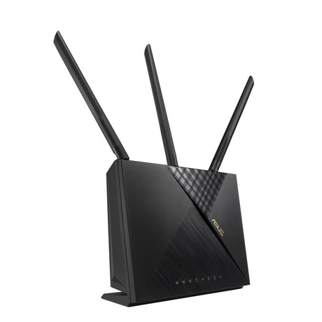 ASUS 4G-AX56 AX1800 LTE WLAN-Router WiFi-6 AX1800 SIM Slot LTE Cat. 6 bis zu 300 Mbits Gigabit LAN