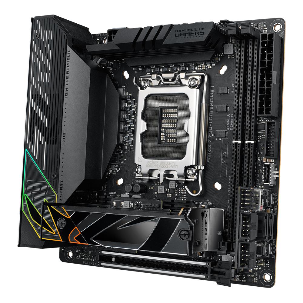 ASUS ROG Strix Z790-I Gaming WIFI Mainboard Sockel Intel LGA1700 mini-ITX DDR5 M.2 PCIe 5.0 WiFi 6E