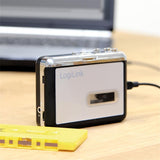 LogiLink Kassetten-Digitalisierer mit USB-Anschluss und MP3-Konvertierung