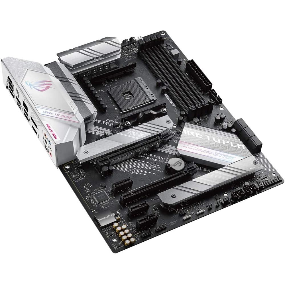 ASUS ROG Strix B550-A Gaming Mainboard AMD Ryzen AM4 ATX PCIe Dual M.2 SATA USB Aura Sync RGB