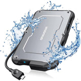 GRAUGEAR USB-C Festplattengehäuse für 2,5" SATA SSD/HDD
