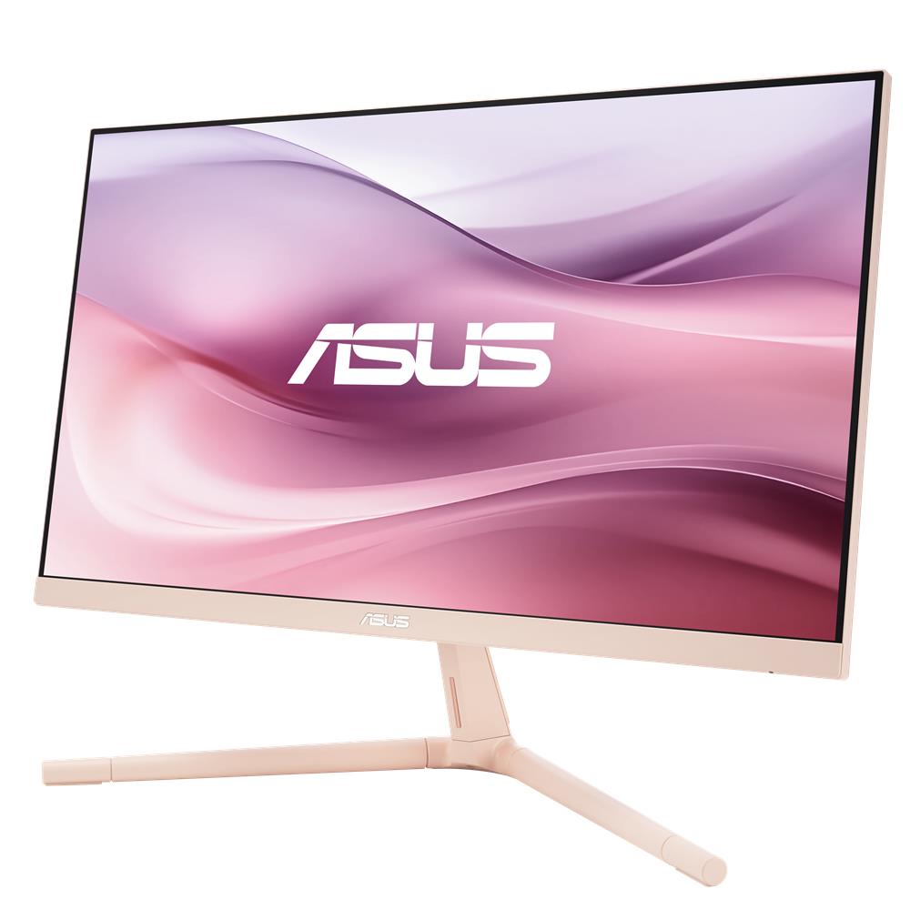 ASUS Eye Care VU249CFE‑P 24 Zoll Full HD IPS Monitor 100Hz USB‑C 15W – Rose Clay (Pink)